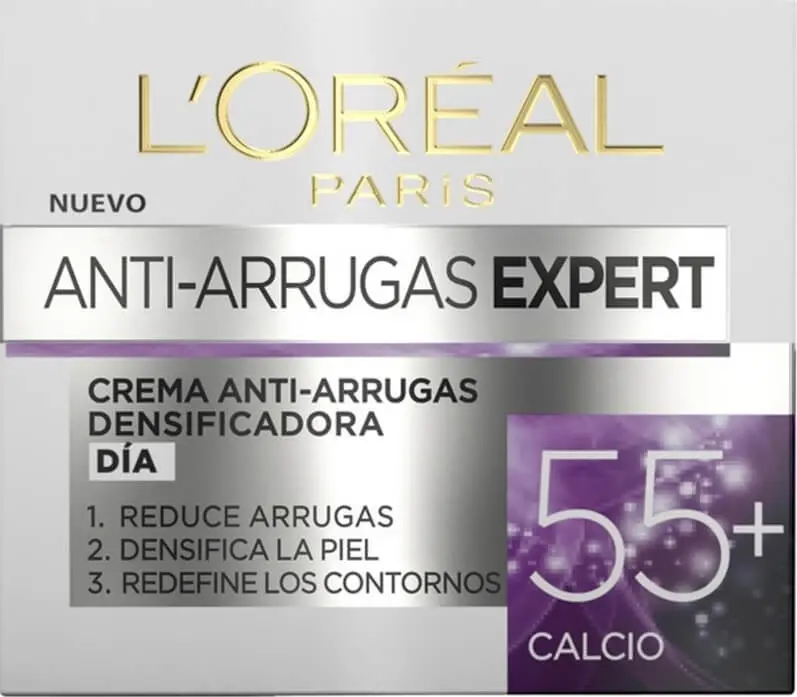 L’Oréal Paris Anti-Arrugas Expert 55+ Crema Facial de Día 50 ml