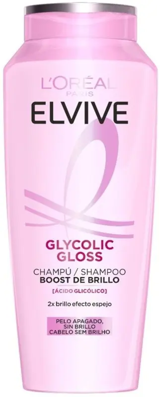 L'Oréal Paris Elvive Glycolic Gloss Champú Boost de Brillo 400 ml