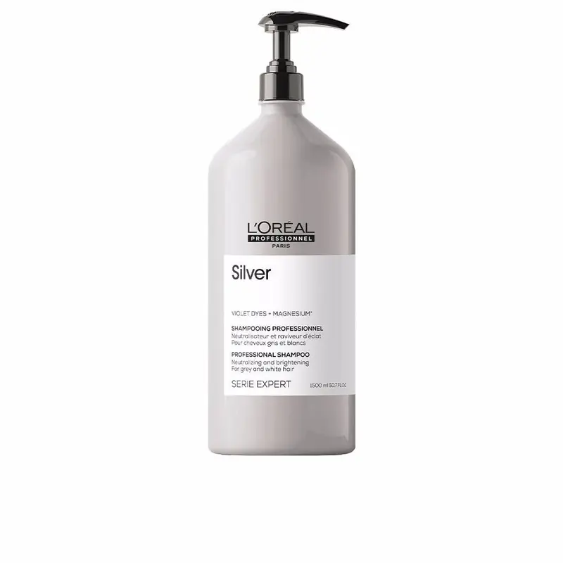 L'Oréal Professionnel Expert Silver Champú 1500 ml - Cabello Gris y Plateado