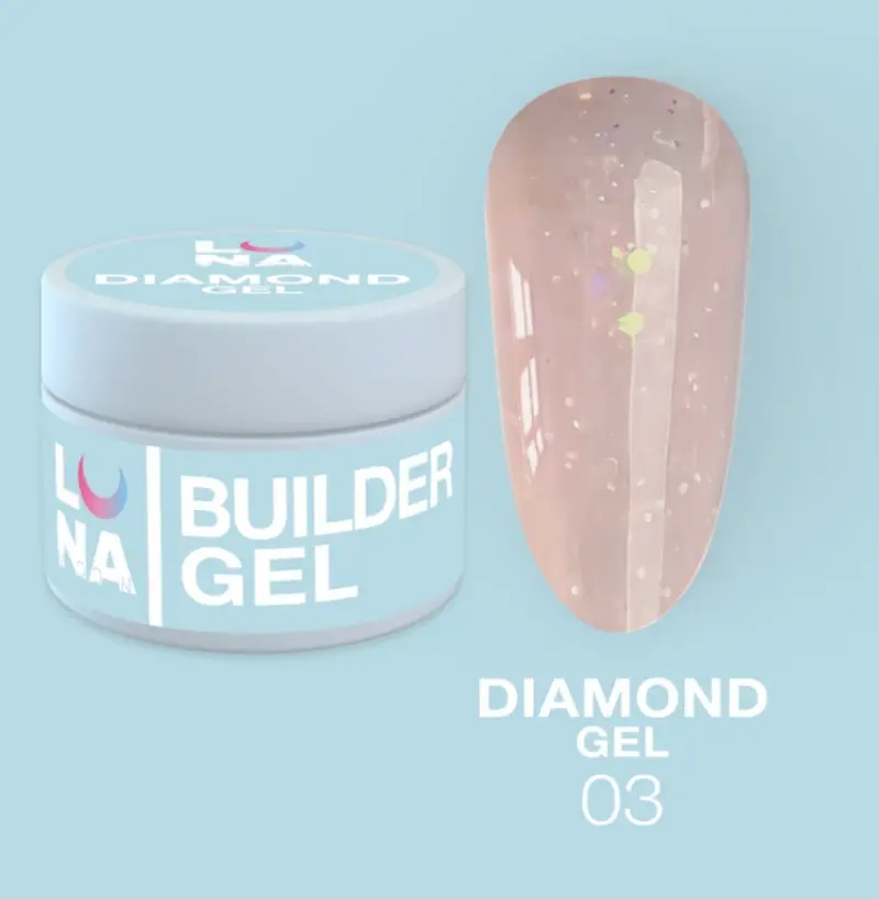 LUNAMOON DIAMOND GEL 03, 15ML