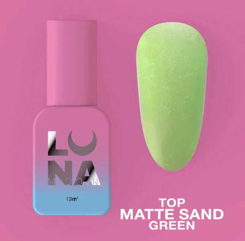 Lunamoon Top Matte Sand Green 13ml