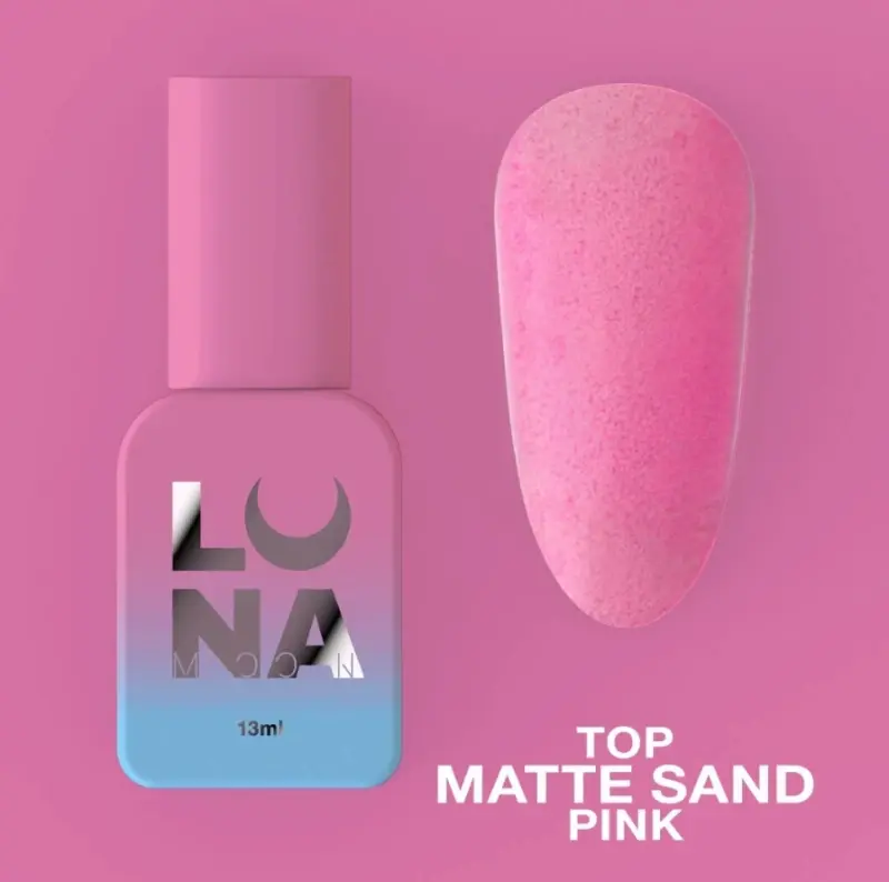 Lunamoon Top Matte Sand Pink 13ml