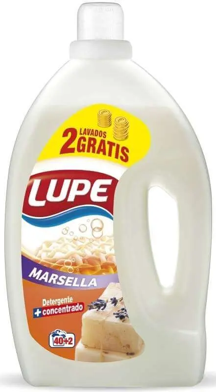 Lupe Detergente Líquido Marsella 2,73L 40+2 Lavados