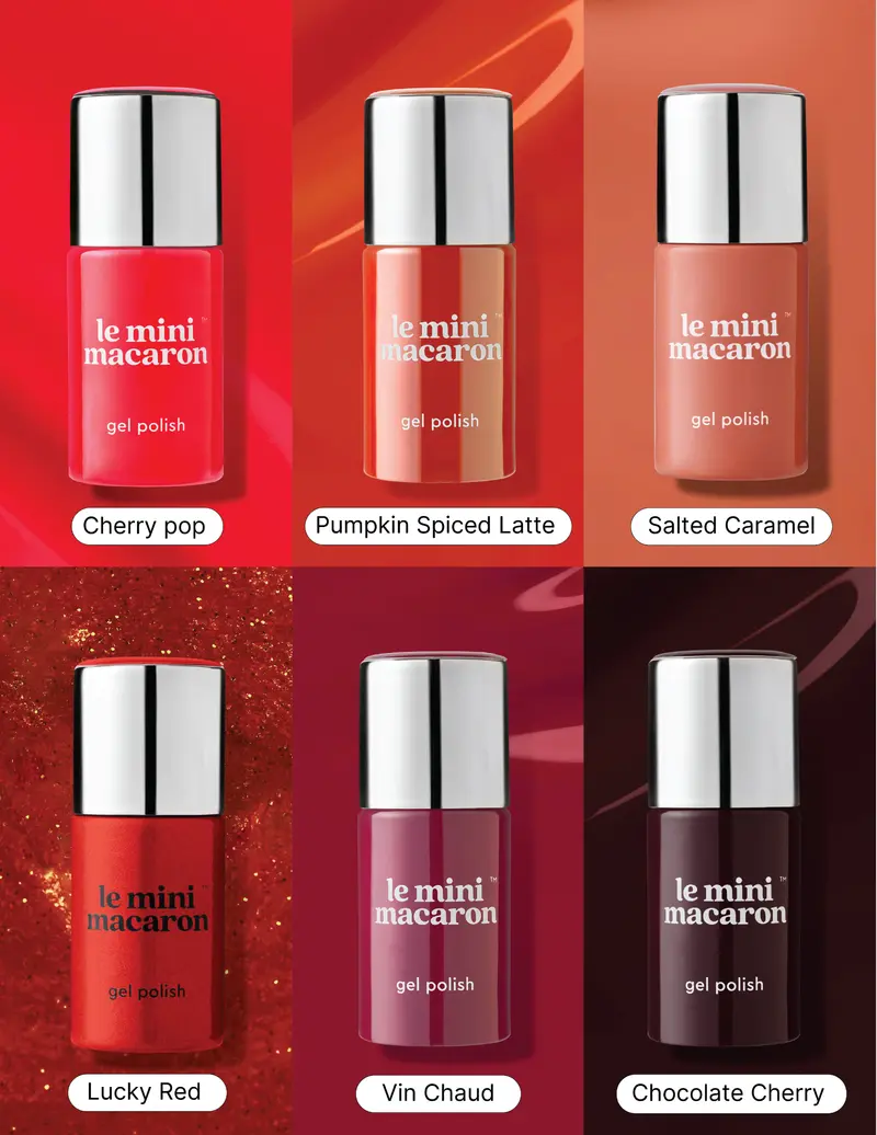 Main Character Reds - Gel Polish Bundle