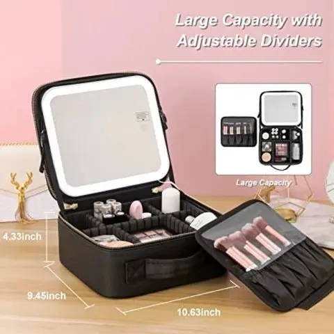 Makeup Bag with LED