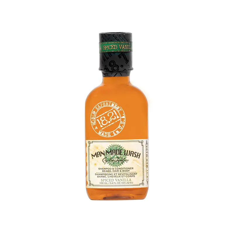 Man Made Wash Spiced Vanilla 3.4 oz - Champú 3 en 1 para Hombre