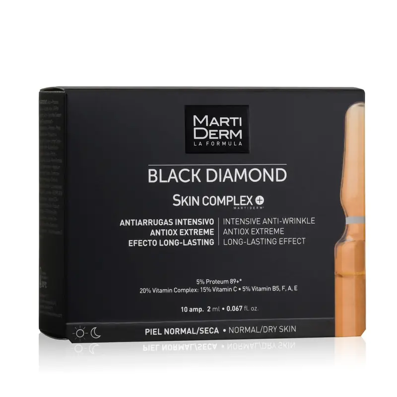 Martiderm Black Diamond Skin Complex Advanced - 10 Ampollas Antiedad