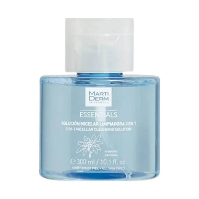 MARTIDERM SOLUCION MICELAR LIMPIADORA 3 EN 1 300 ML
