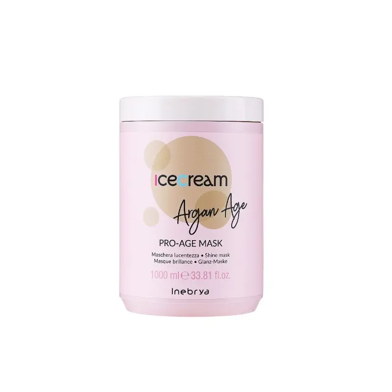 Mascarilla Argan Age Ice Cream 1000ml Inebrya