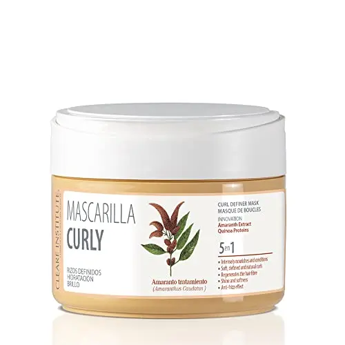 Mascarilla Capilar Curly Clearé Institute - Hidratación y Nutrición para Rizos | 300 ml