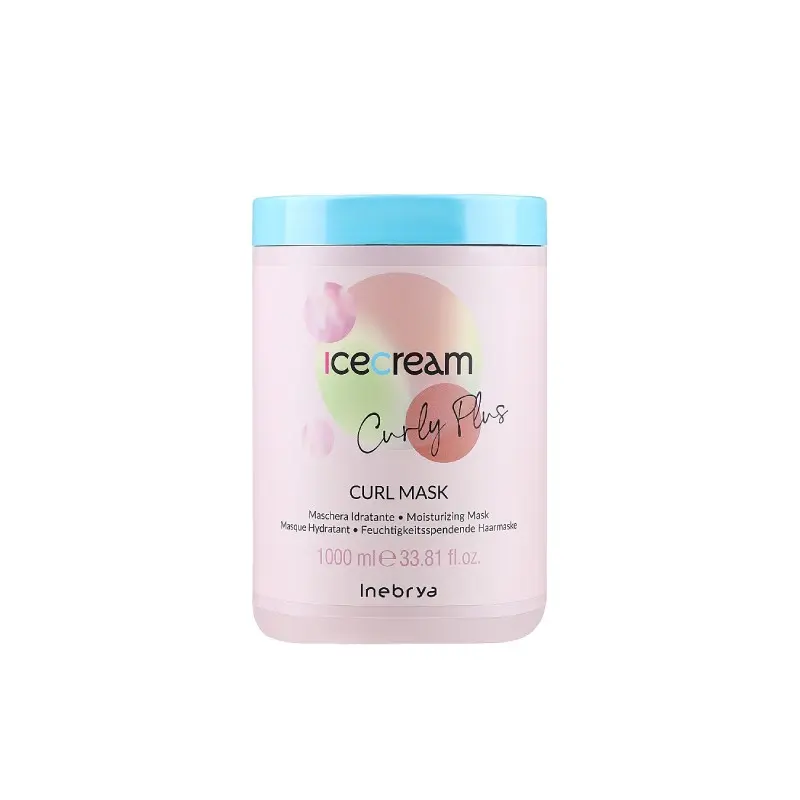 Mascarilla Curl Plus Ice Cream 1000ml Inebrya