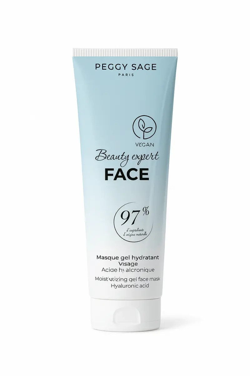Mascarilla de gel hidratante para el rostro