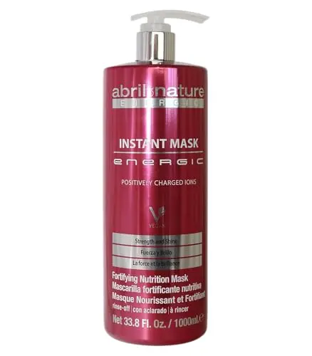 Mascarilla Energic Abril et Nature - Hidratación y Brillo con Iones Positivos 1000 ml