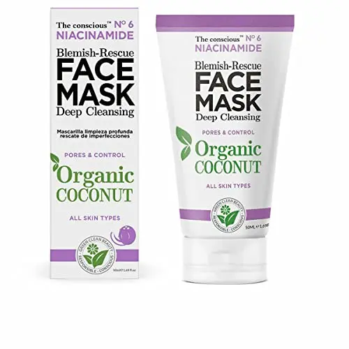 Mascarilla Facial Hidratante The Conscious Niacinamide Coco 50ml