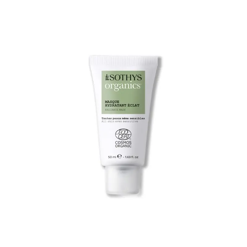 Mascarilla Hidratante Resplandor Sothys Organics