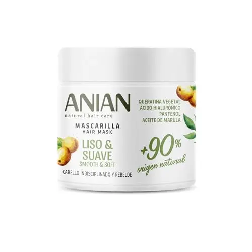 Mascarilla Liso y Suave Anian 350ml - Cabello Indisciplinado