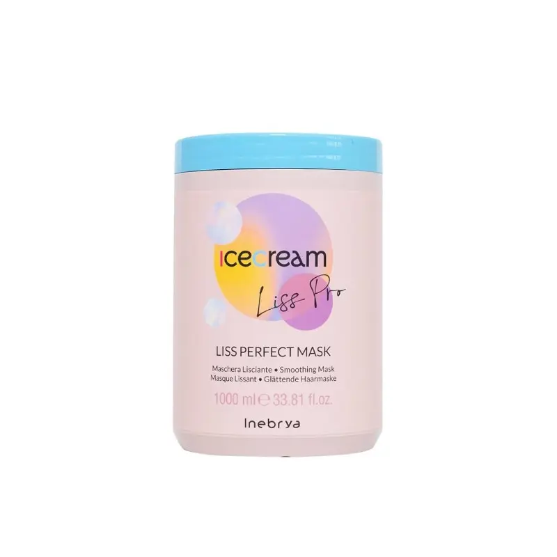 Mascarilla Liss Pro Ice Cream 1000ml Inebrya