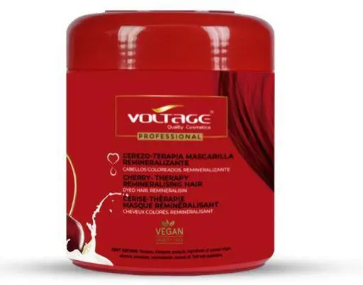 Mascarilla Remineralizante Cerezo-Terapia 500 ml - Tratamiento Intensivo para Cabello Coloreado