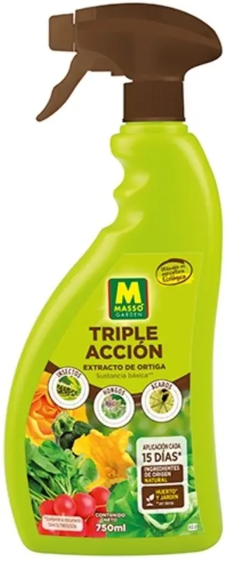 Massó Garden Triple Acción Tratamiento Ecológico 750 ml