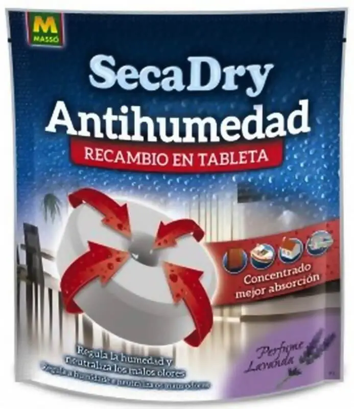 Massó Seca Dry Antihumedad Recambio en Tableta 450G