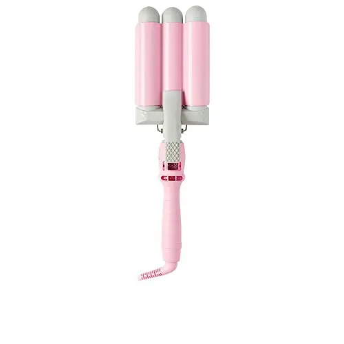 Mermade Pro Wave 32mm - Ondulador Profesional de Cerámica Rosa