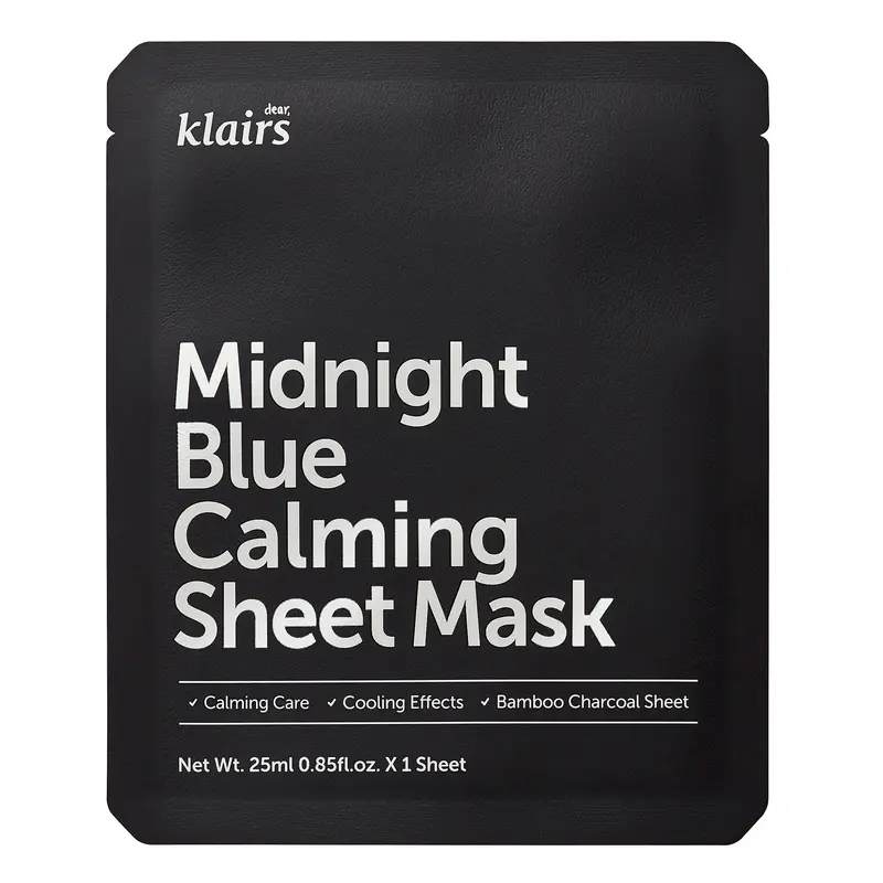 MIDNIGHT BLUE CALMING SHEET MASK