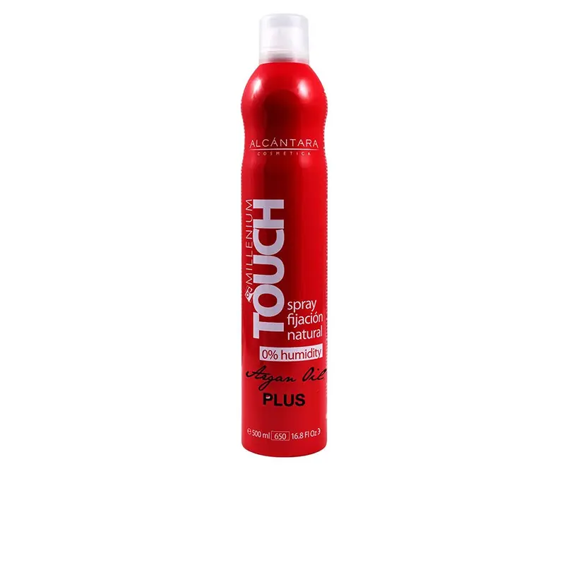 Milenium Touch Laca Fuerte 500 ml - Fijación Profesional con Aceite de Argán