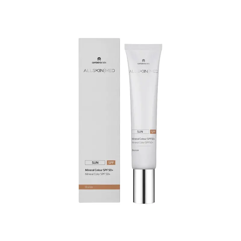 Mineral Color SPF50 Bronze Allskin Med 50 ml
