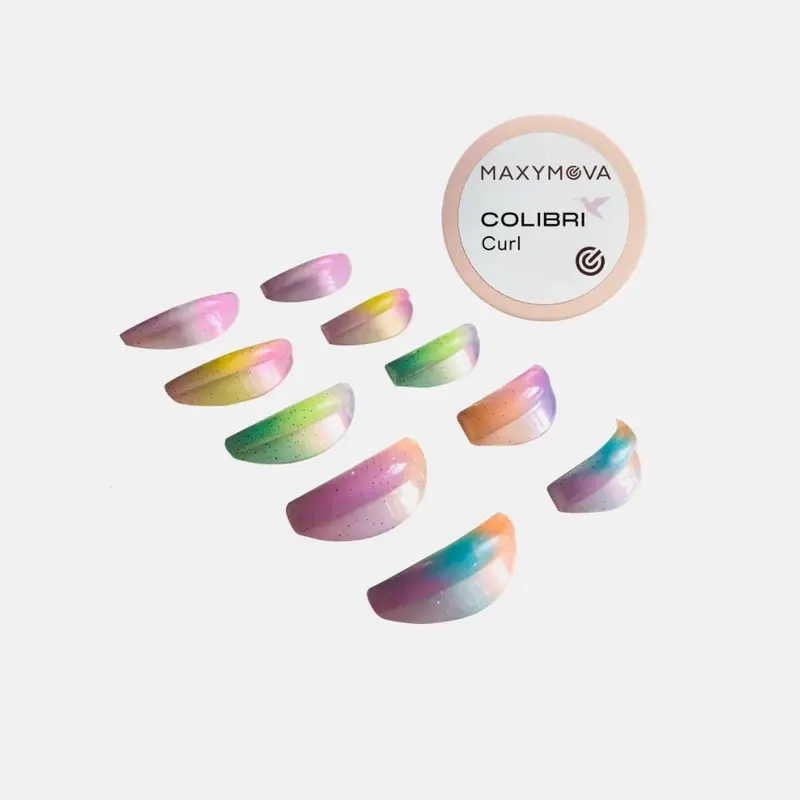 Moldes Colibrí Curl - Maxymova