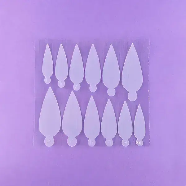 Moldes de uñas profesionales DNKa', 36 piezas #0001
