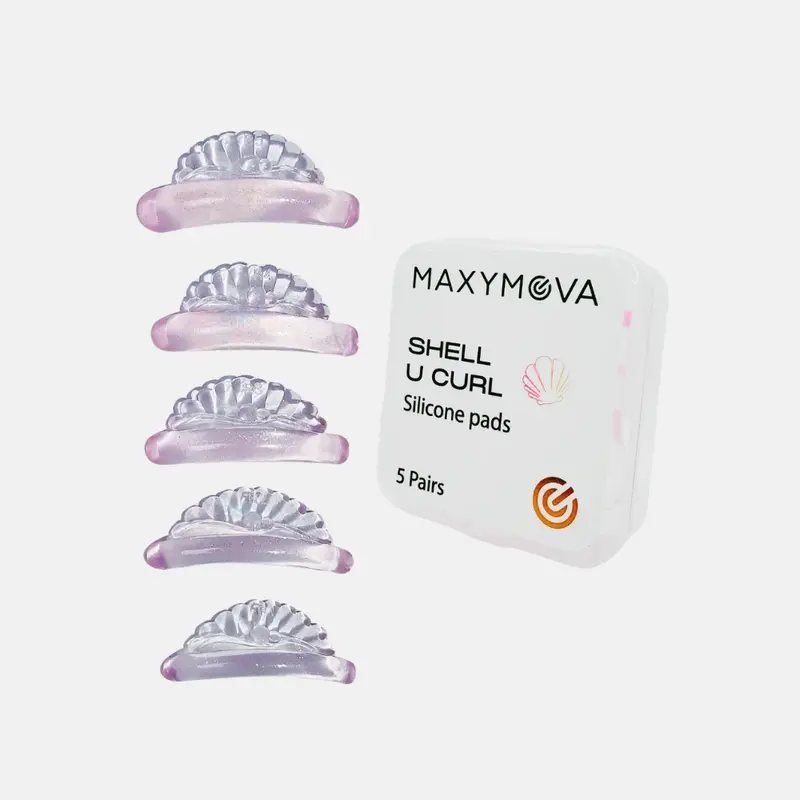 Moldes para lifting de pestañas Shell U Curl - Maxymova