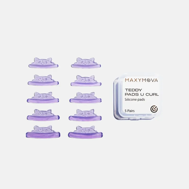 Moldes para lifting de pestañas Teddy U Curl - Maxymova