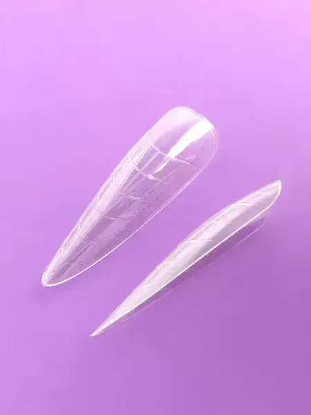 Moldes para uñas DNKa' Top Nail Forms Almond, 120 unidades