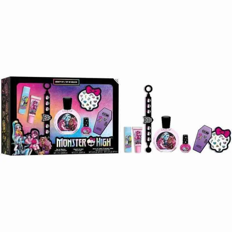 Monster High Set Vapo 50 Ml + Kit Cosmética & Bisutería