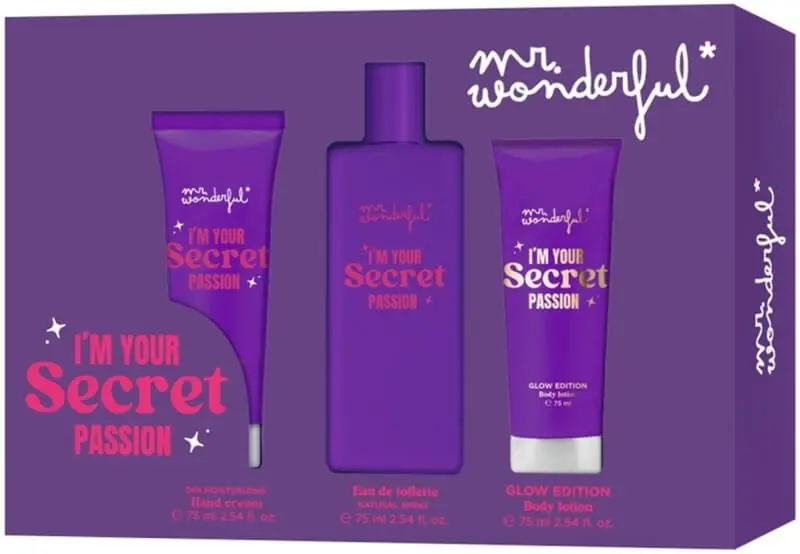 Mr Wonderful Estuche Passion 3 Pza