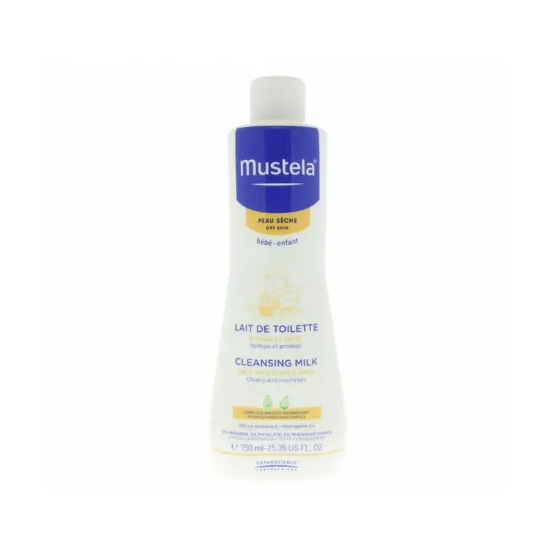 Mustela lait de toilette 750ml