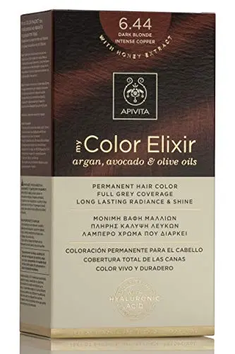 MY COLOR ELIXIR Coloración Permanente #6.44 - Tinte Apivita 150ml