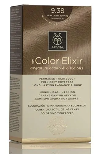 MY COLOR ELIXIR Coloración Permanente #9.38 Rubio Muy Claro Dorado Perlado