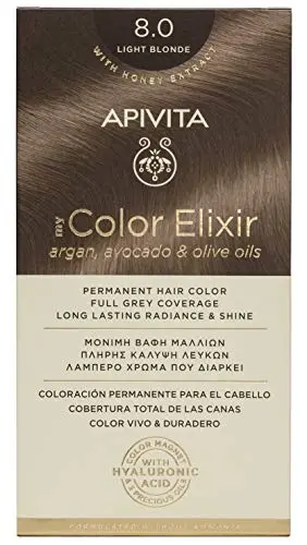 MY COLOR ELIXIR Coloración Permanente Tono 8.0 - Apivita