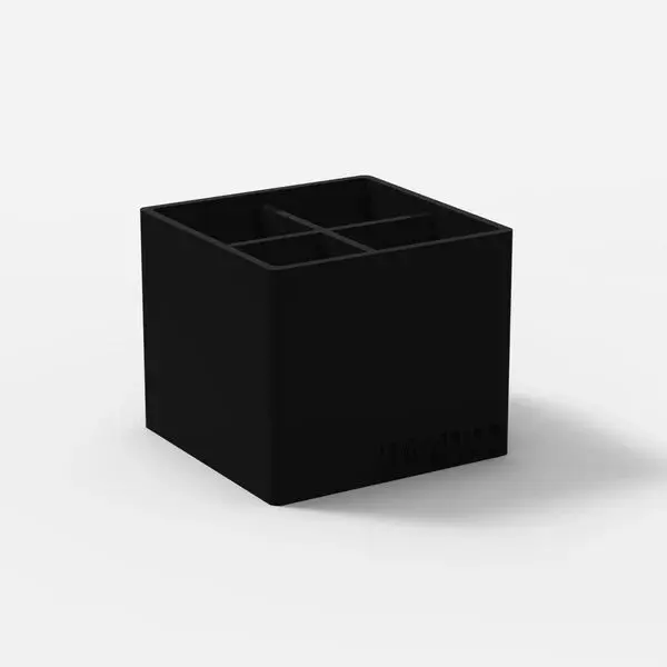 MY SMALL FLEX-POT BLACK - 4 SECTION - MYKITCO