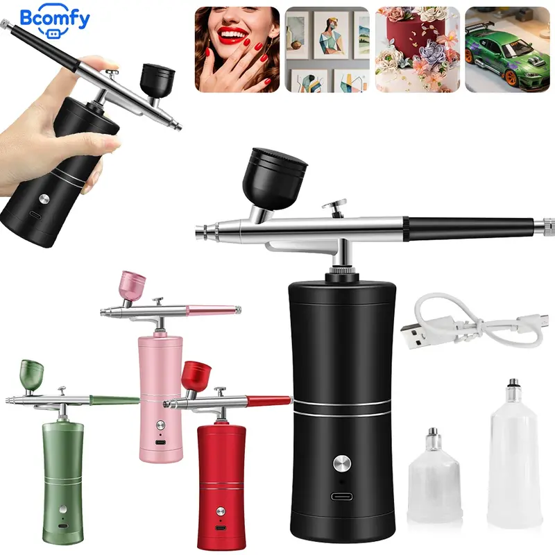Nail Airbrush with Compressor