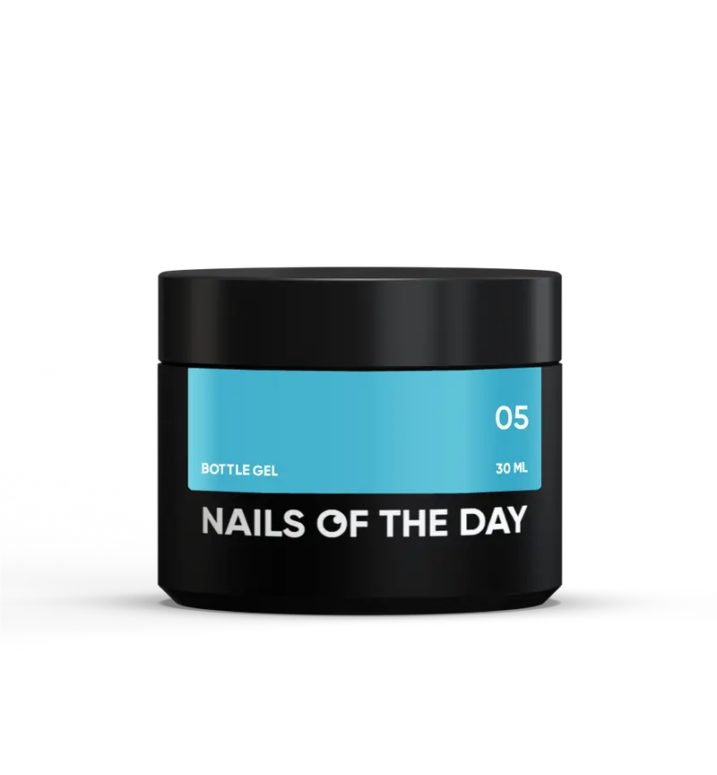 NAILSOFTHEDAY bottle gel 05 – gel súper fuerte (azul cielo), 30 ml