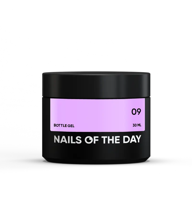 NAILSOFTHEDAY Bottle gel 09 – gel ultrafuerte, la misma botella legendaria, 30 ml
