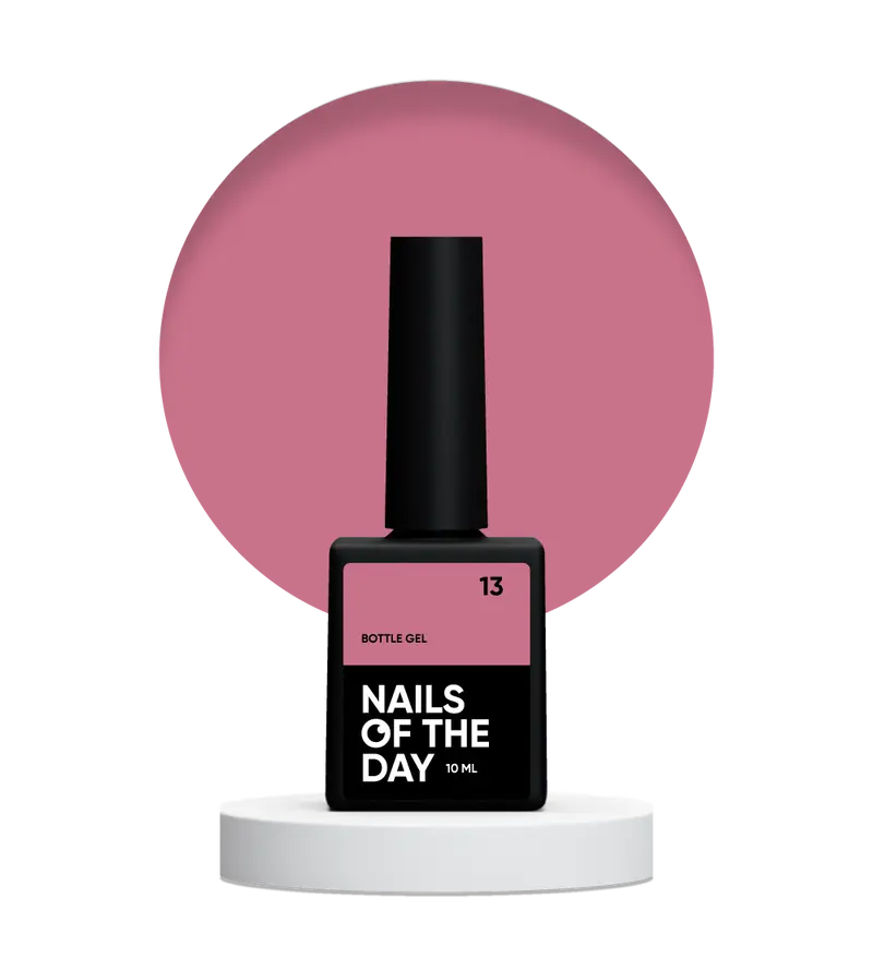 NAILSOFTHEDAY Bottle gel 13 — gel de uñas ultrafuerte, 10 ml
