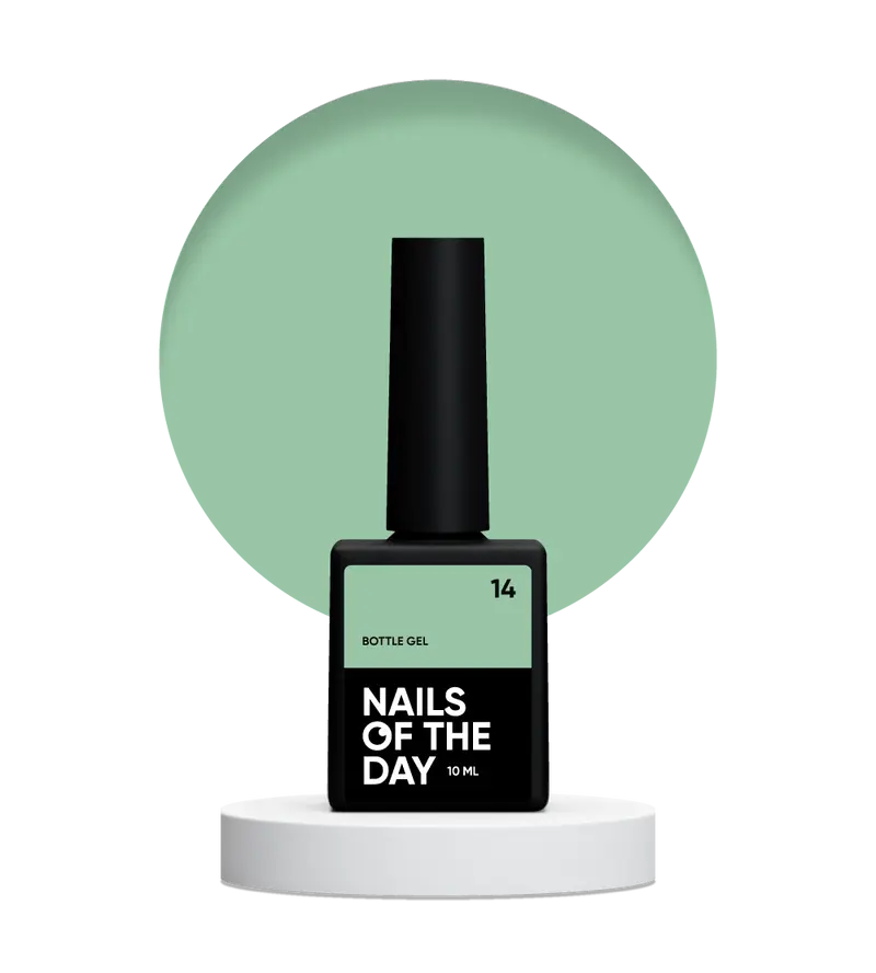 NAILSOFTHEDAY Bottle gel 14 — gel de uñas ultrafuerte, 10 ml