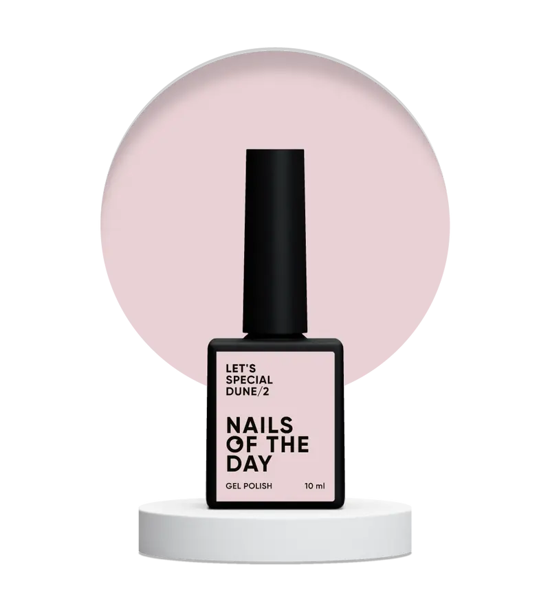 NAILSOFTHEDAY Let's Special Dune/2 — esmalte de uñas en gel Desert Veil que cubre una capa, 10 ml