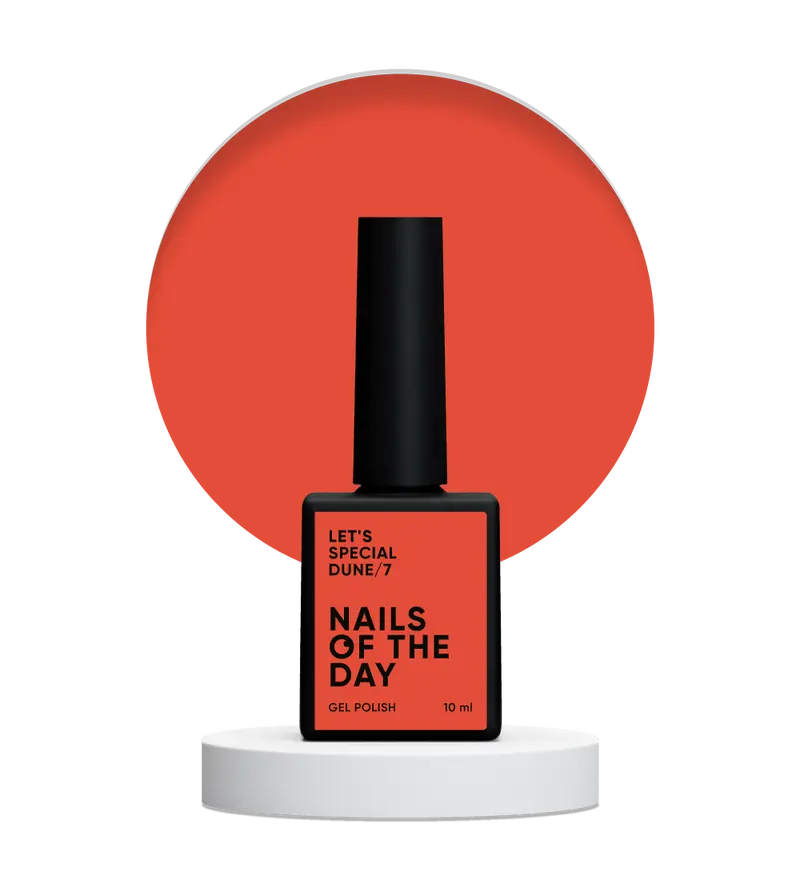 NAILSOFTHEDAY Let's Special Dune/7 - Esmalte de uñas en gel con especias/especias que cubre una capa, 10 ml