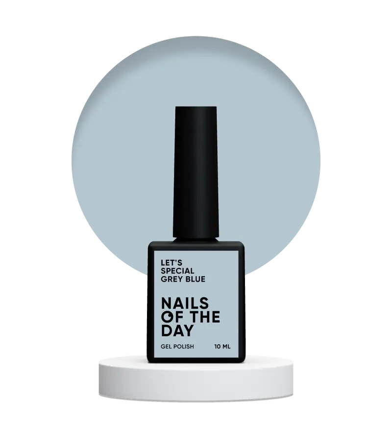 NAILSOFTHEDAY Let's Special Grey blue