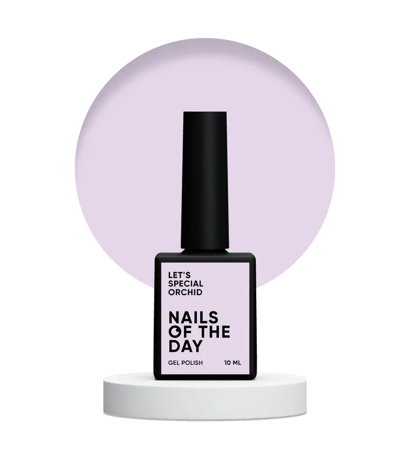 NAILSOFTHEDAY Let's Special Orchid — esmalte semipermanente de uñas beige-rosa que cubre una capa, 10 ml