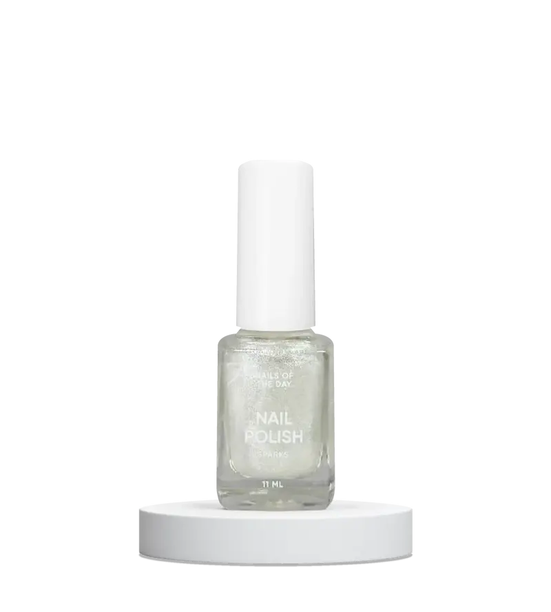 Nailsoftheday Nail Polish Sparks — esmalte de uñas con brillo, 11 ml.